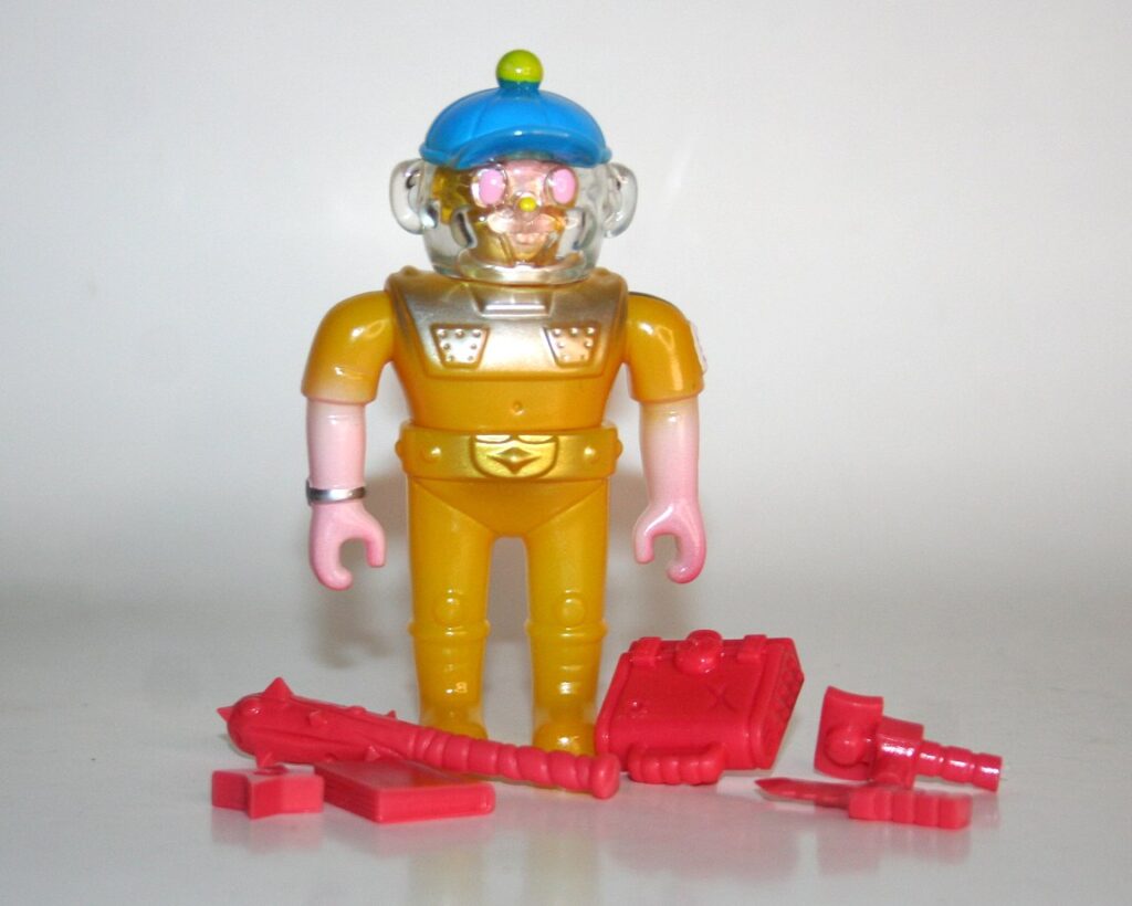 Toysbian Yellow and Clear Space Warrior