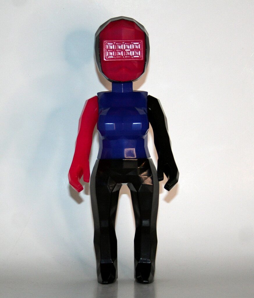 Five Inch Nail Toy Mixed Parts Porygon