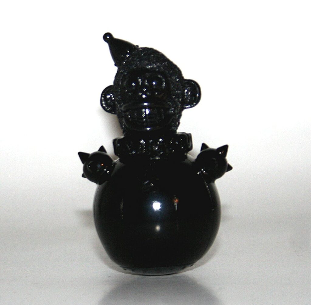 Kikkake Roly Poly Black Monkey Bomb