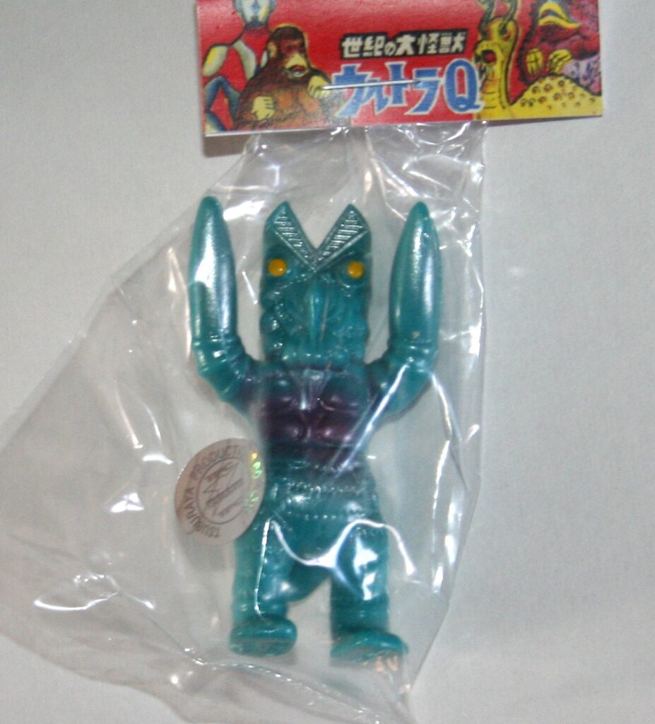 Marusan Kaiju Encyclopedia Blue Alien Baltan