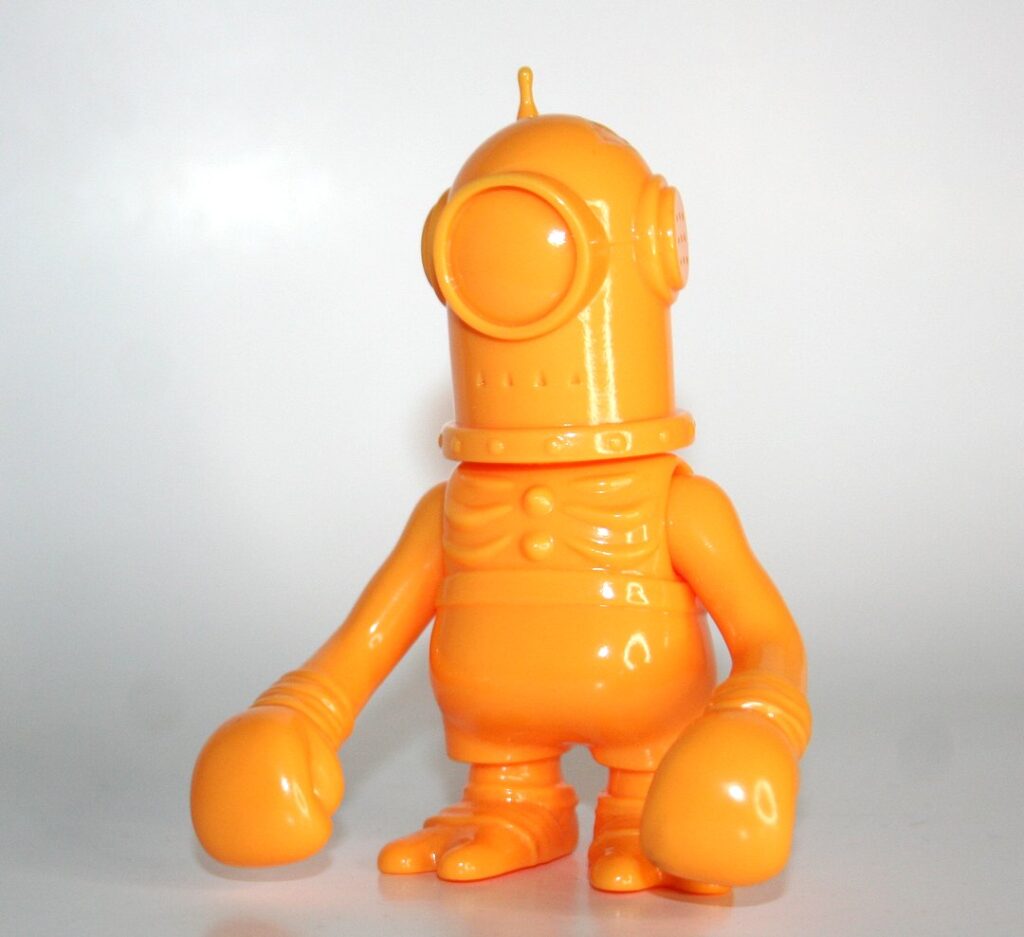 Secret Base x Super7 Orange Cyclobot