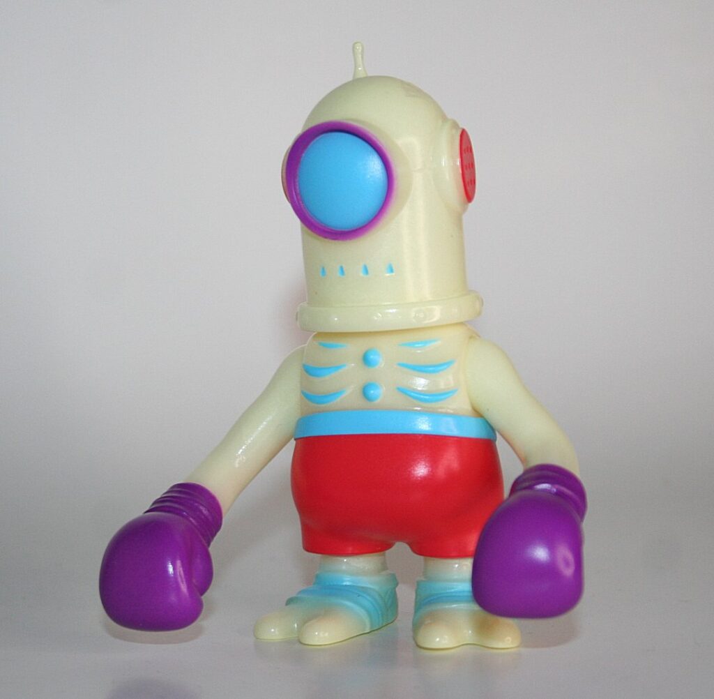 Secret Base x Super7 Painted Glow Cyclobot