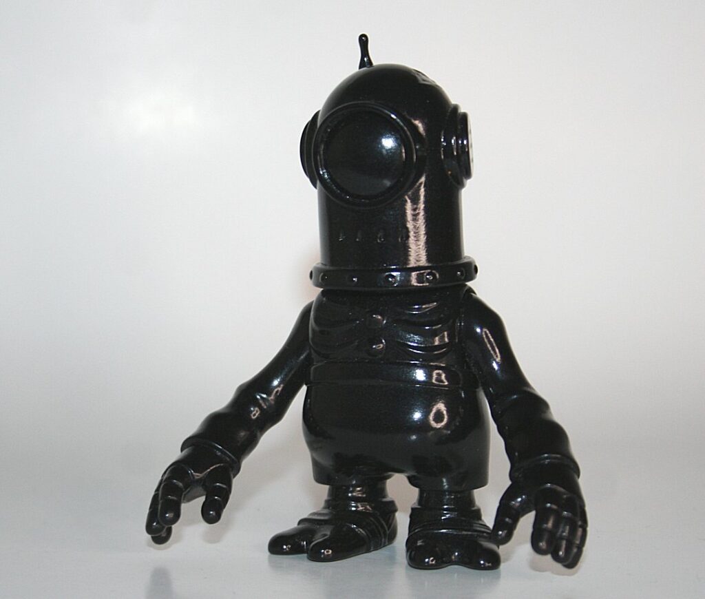 Secret Base x Super7 Unpainted Black Cyclobot