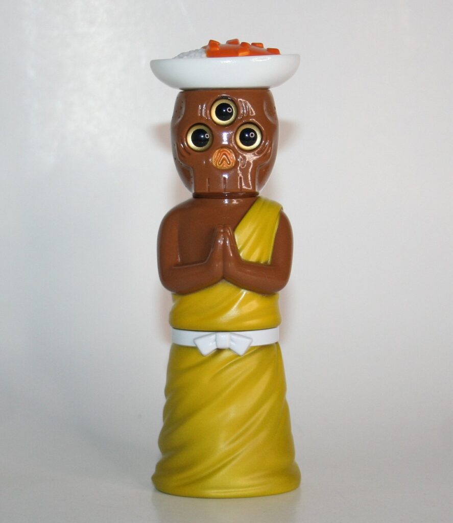 Skull Toys Brown Curry Man