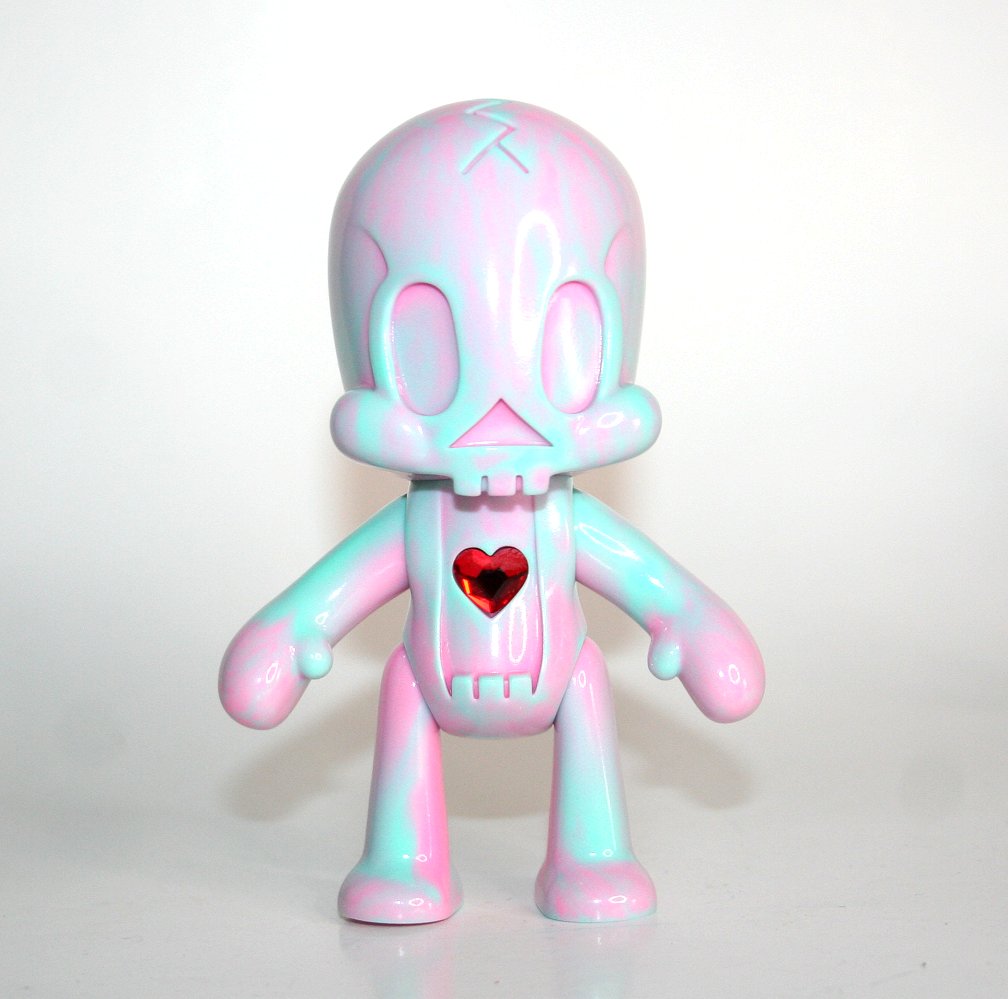 Skulltula Marbled Crystal Heart Skull Alien