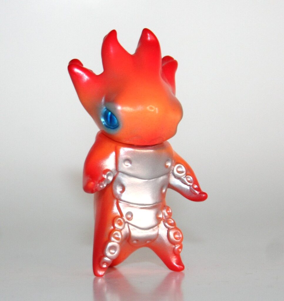 Ukydaydreamer Silver on Orange Octrien