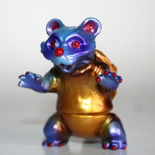 Undead Toys Purple and Black Mini Bunbuku Chagama
