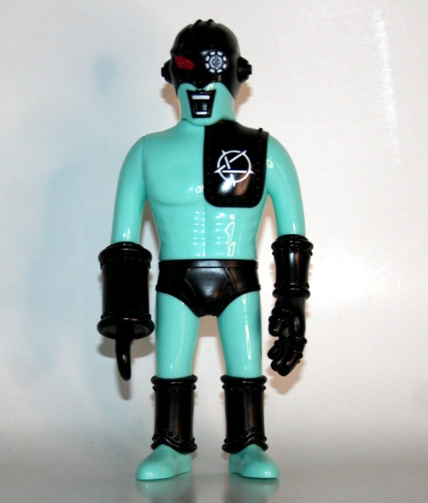 Knave x Punk Drunkers Black on Tiffany Kataki Sofubi Figure