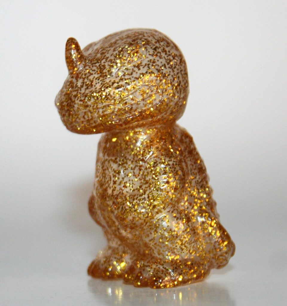 Marmit Mini Clear Gold Lame Keraco