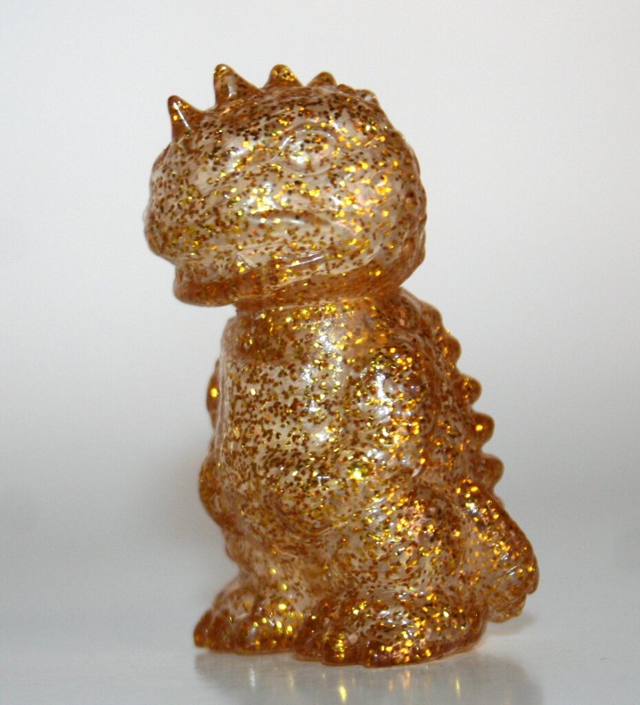 Marmit Mini Clear Gold Lame Shirako