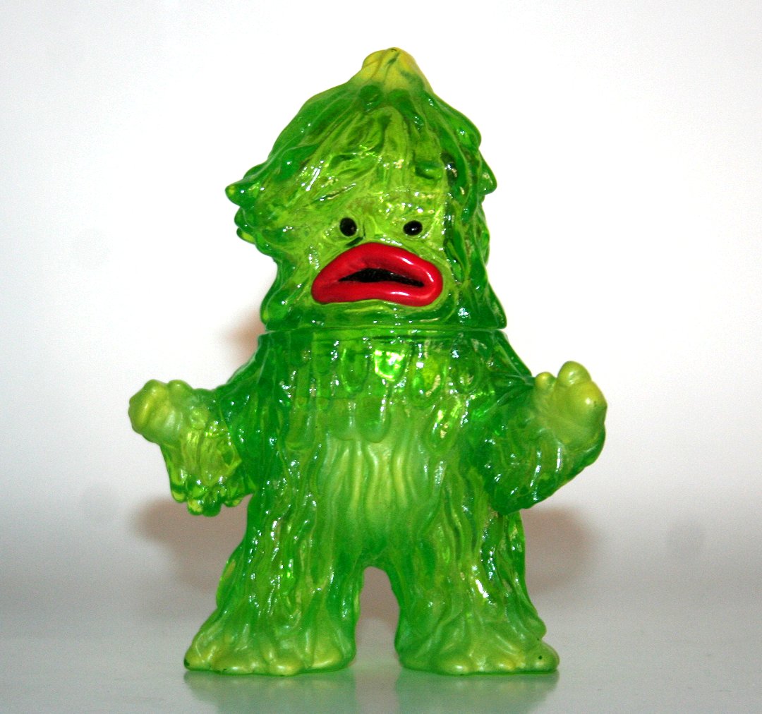 Max Toy Co X Tsuburaya Yellow on Clear Green Zazan