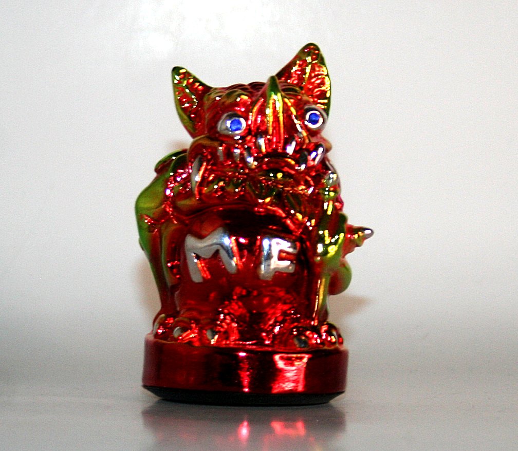 Paul Kaiju Metallic Red Mock Fink