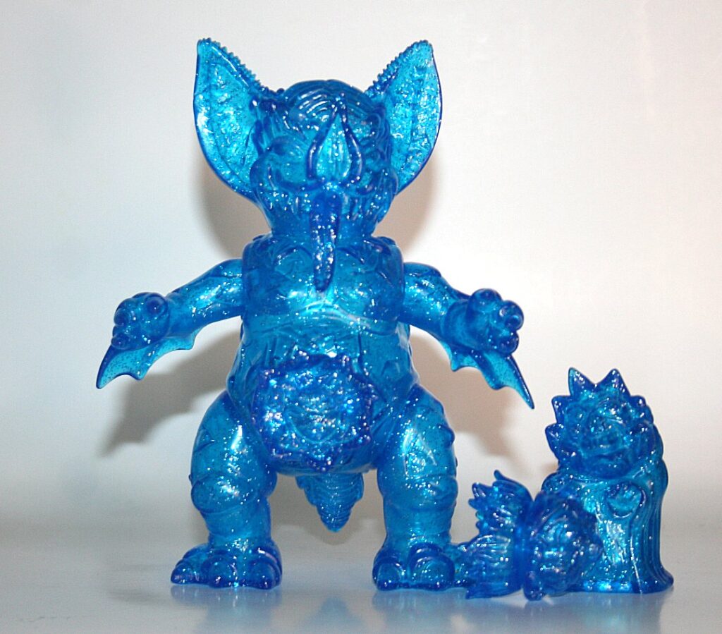 Paul Kaiju Unpainted Clear Blue Lame Mockbat