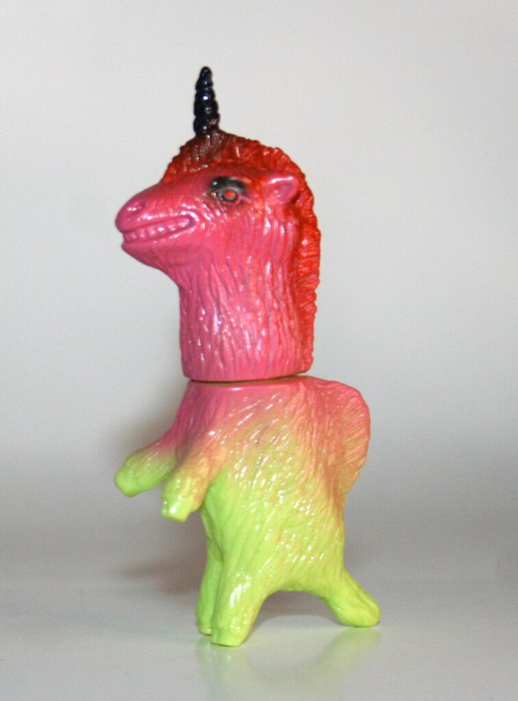 Rampage Toys Standing Mint Green Shaggy Unicorn