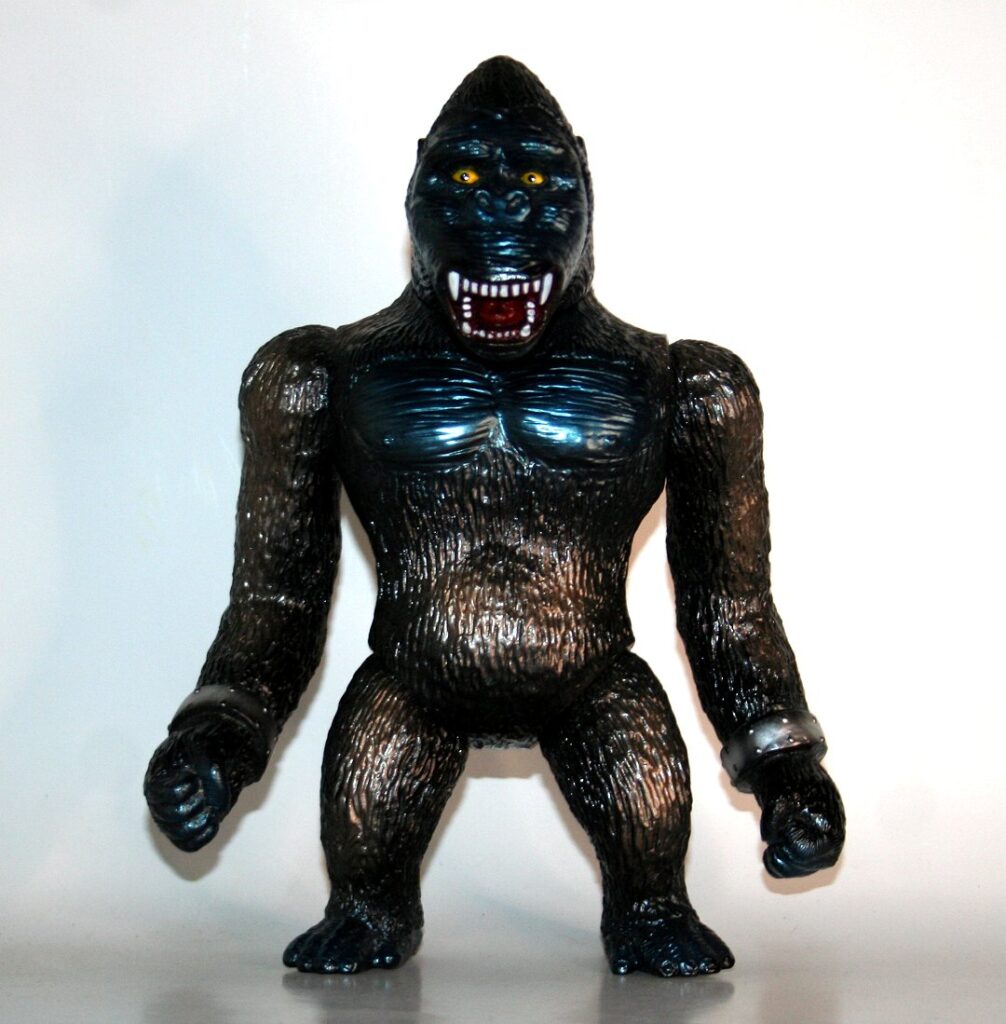 SKULL HEAD BUTT JUNGLE KING ソフビ Skull Head Butt SF59 Black Jungle King Sofubi Figure | Vicious Fun