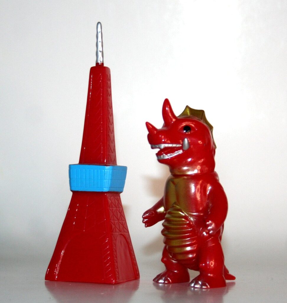 Spectrum Lab Red Mini Gigara and Tower - Loose