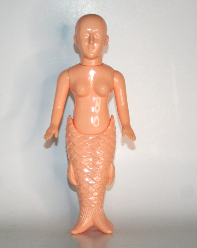 Awesome Toys Unpainted Flesh Color Mermaid
