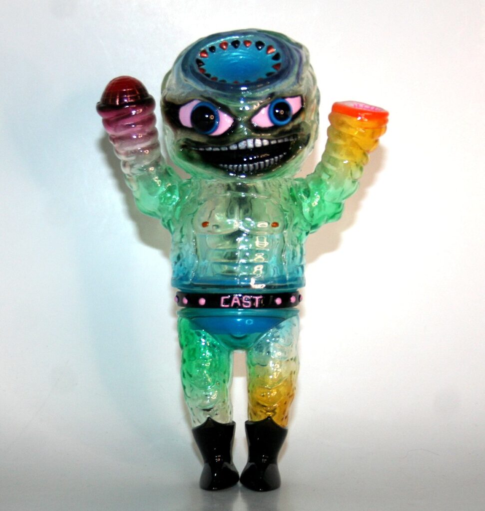 Cop A Squat Toys x Rampage Toys Clear Vinge