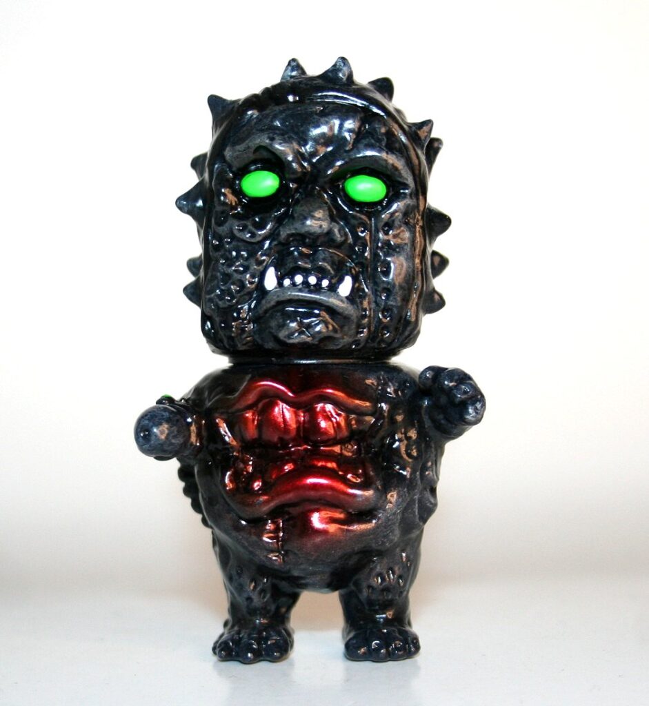Deathland Vinyl Toys Painted Dark Grey 喰童犬