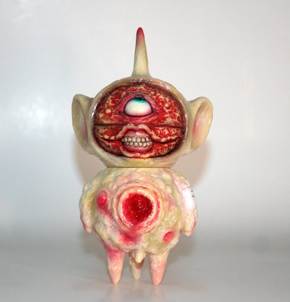 Kaiju Tan White and Flayed TeleMimi | Vicious Fun