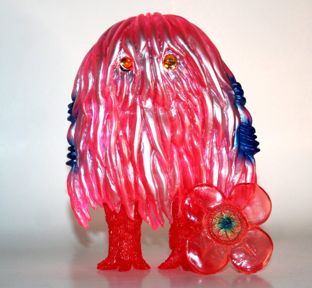 Monstock x Nezrange Painted Iridescent Pink Borugogon