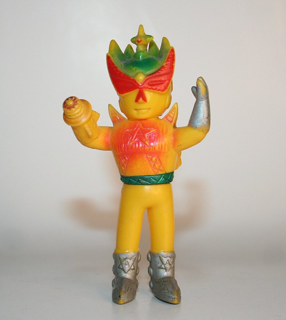 Nakajima Mini Yellow Ultra Action Boy Astro Mu 5 Sofubi Figure