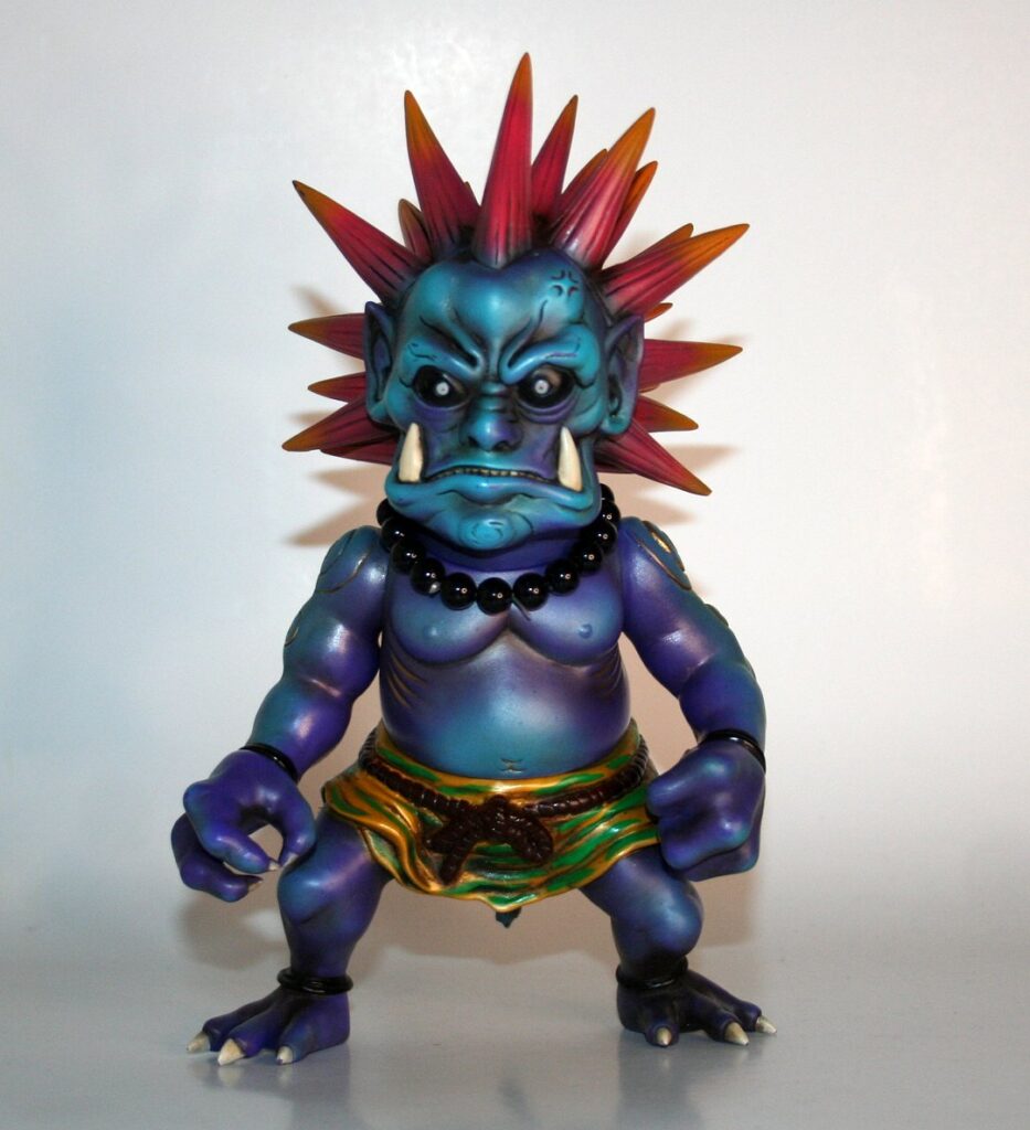 Shikaruna Blue on Purple Dohatsu Oni