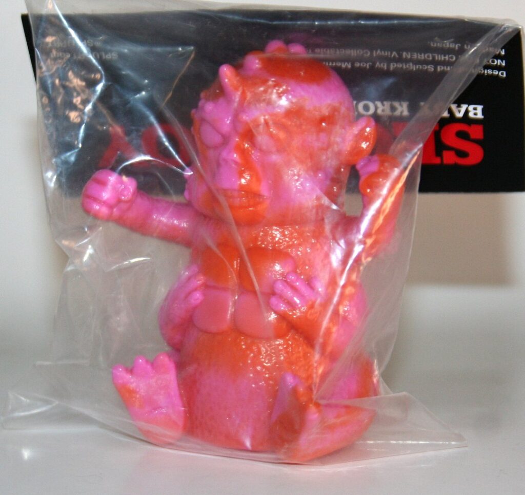 Splurrt Pink and Orange Marbled Baby Krono V2