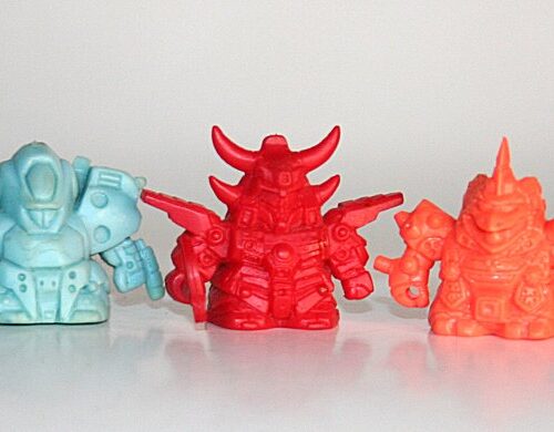 Unknown Lot of 5 SD Gundam Keshi