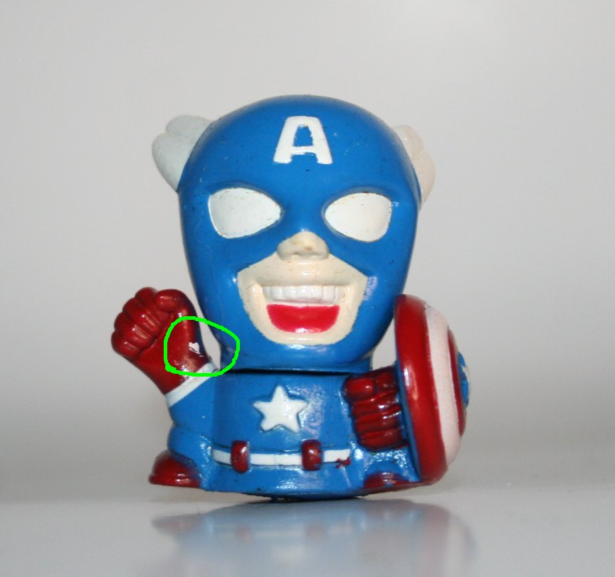 Unknown Maker SD Sofubi Captain America