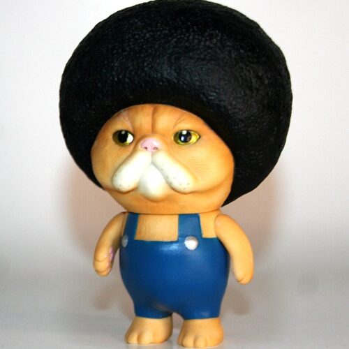Bird Ark Black Hair Afro Cat
