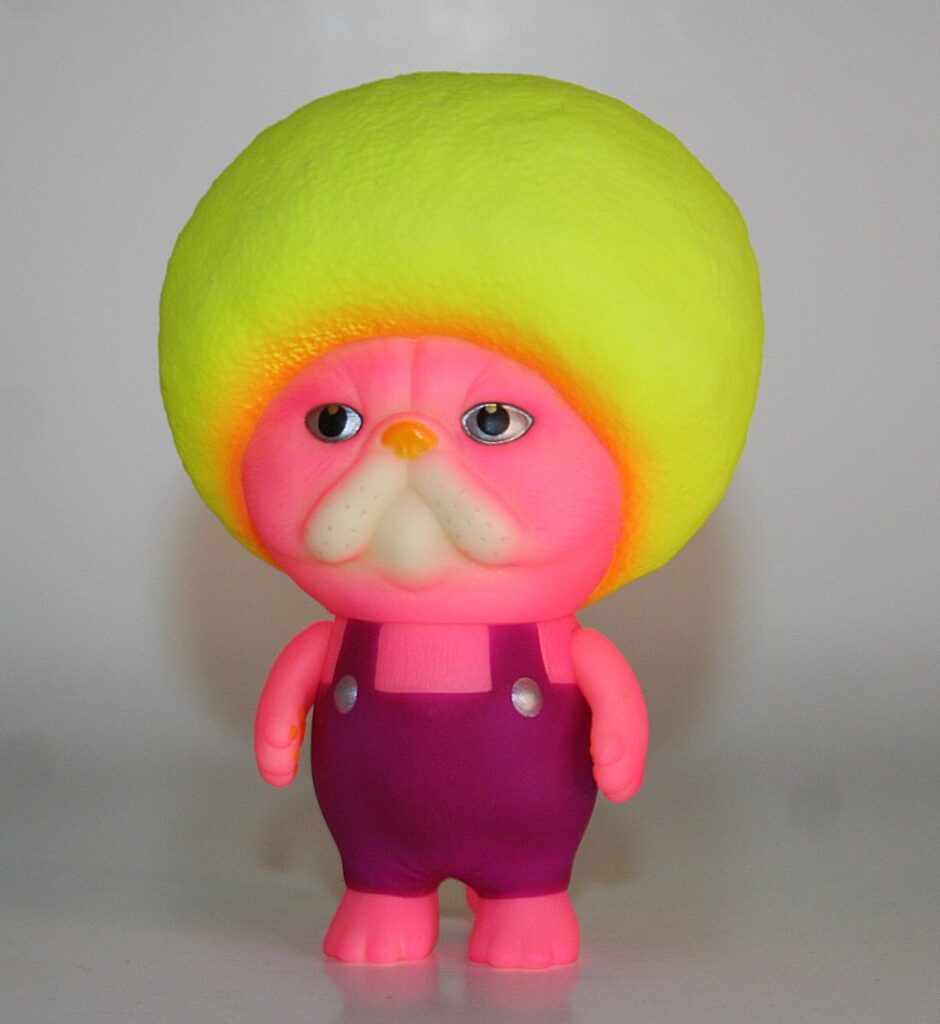 Bird Ark Neon Yellow Afro Cat
