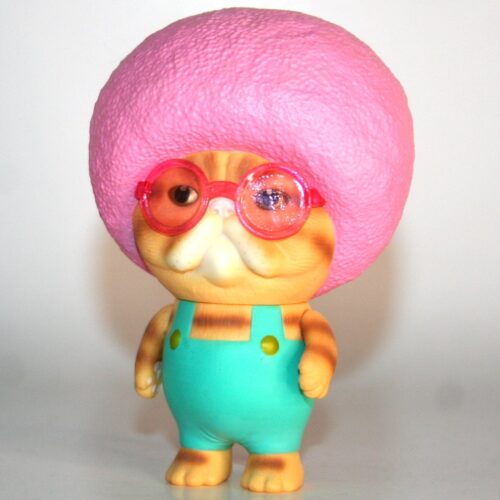 Bird Ark Pink Hair Afro Cat