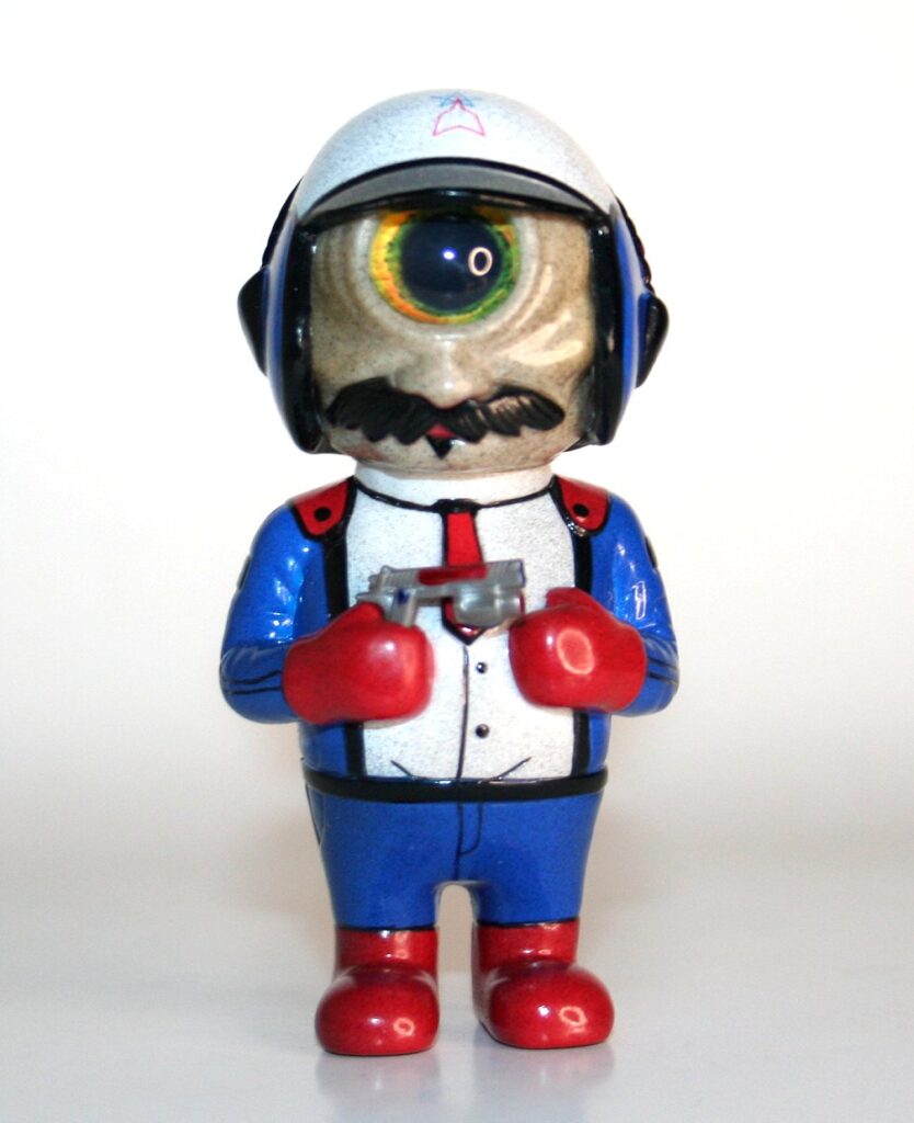 Dabomb Toys Mustache Blue Suited SSSP