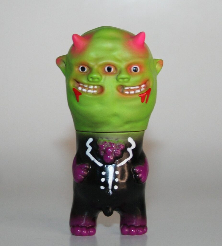 Deathland Vinyl Toys Green Head Ultra Stone Age Man | Vicious Fun