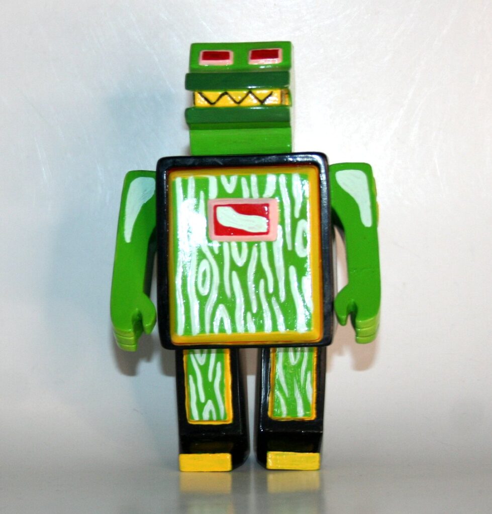 Joseph Harmon Custom Green on Black Dino Bytes