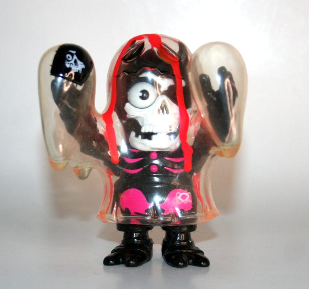 Secret Base Balzac Pink on Black w/ Red Bloody Obake Ghost V2