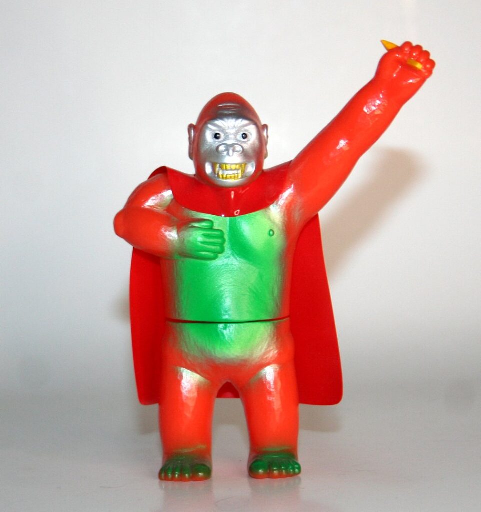 Trash Goodz Green on Orange 豆 Gorilla - Loose