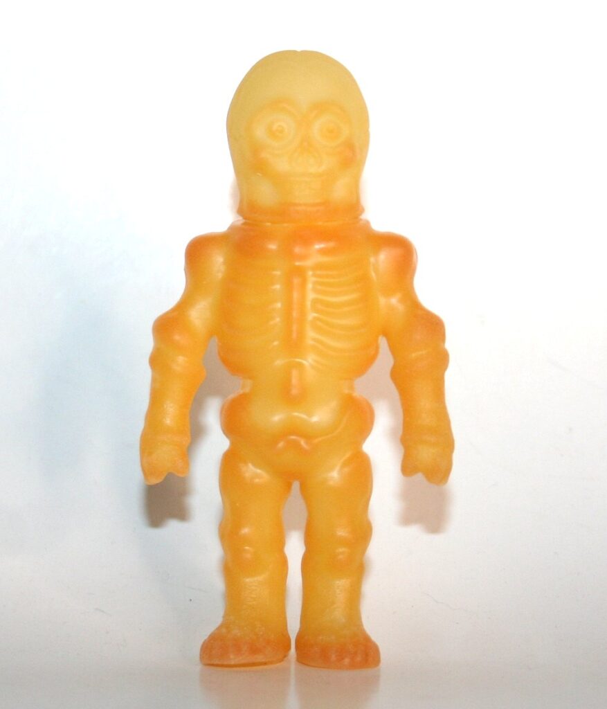 Barely Human Brown Glow Skeleton Planetoid Force