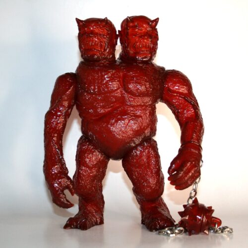 Bemon Unpainted Clear Red Two Headed Giant