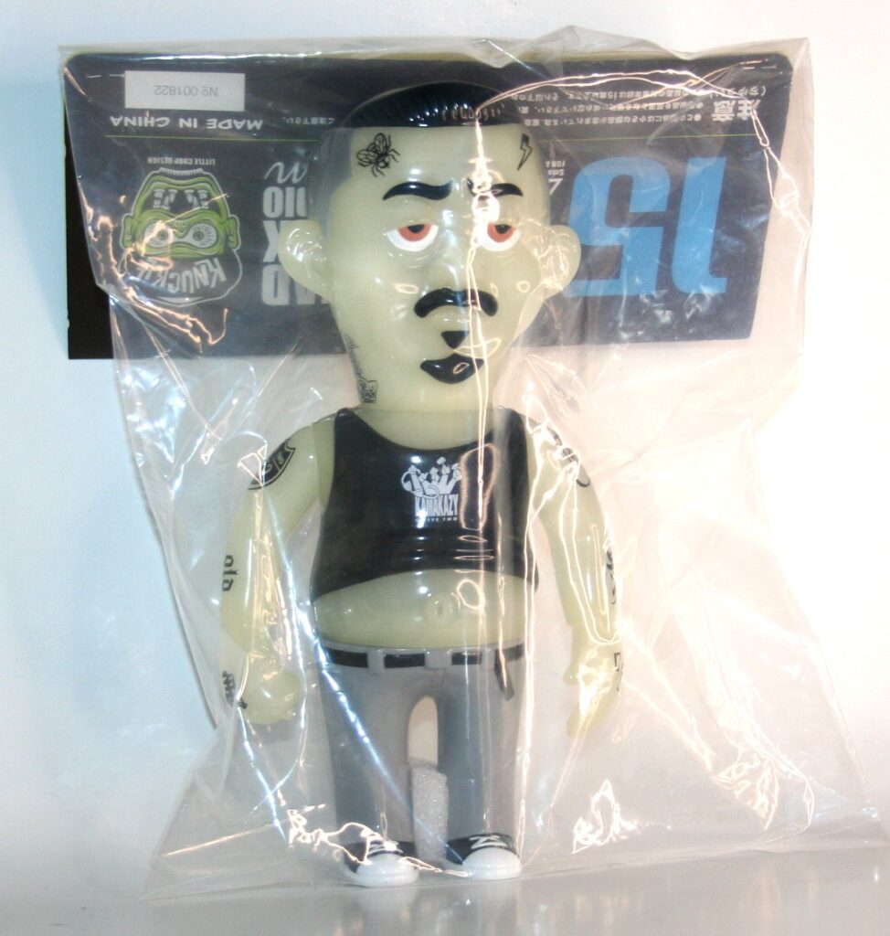 G-CUE × HEADLOCKSTUDIO Headlock Studio Kama Kazy Glow in Dark G Cue — Vicious Fun