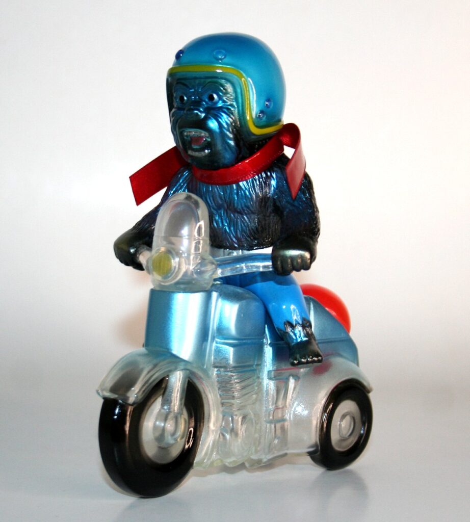 Ichibanboshi Blue on Clear Monkey Man Rider