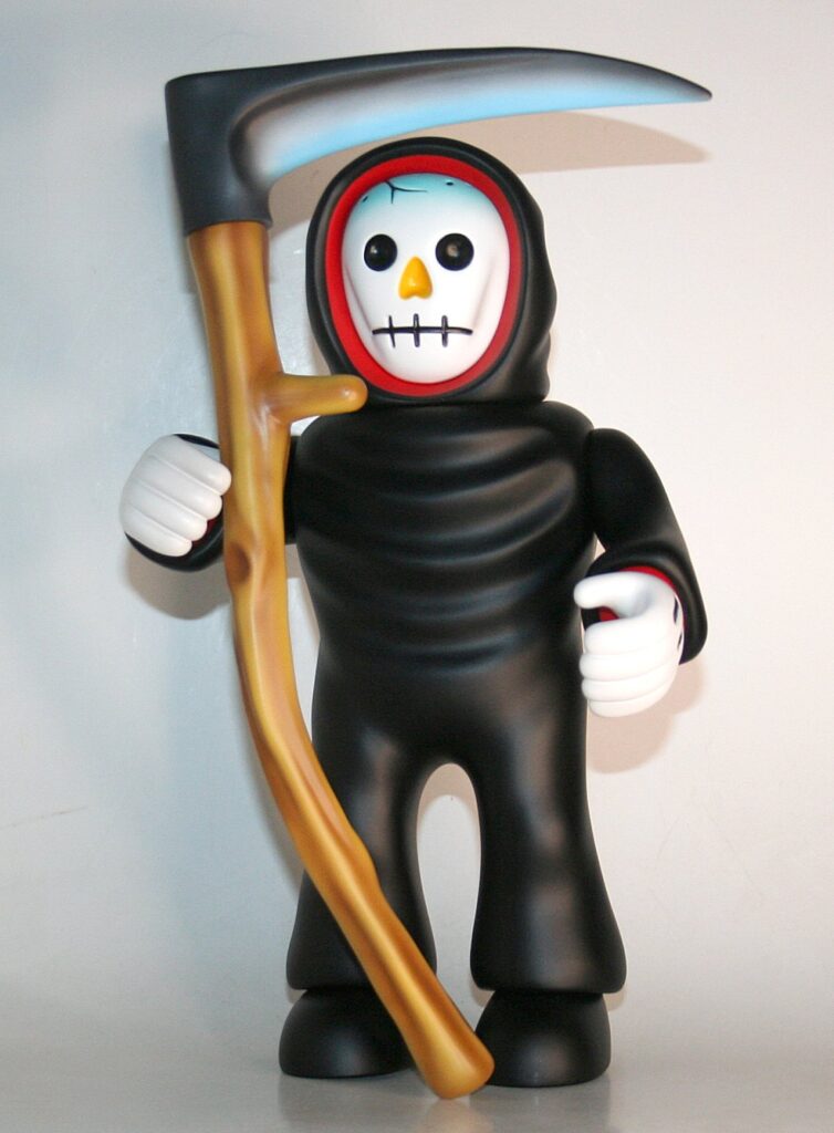 Ill Synapse Black Karma Dokuro Sofubi Figure | Vicious Fun