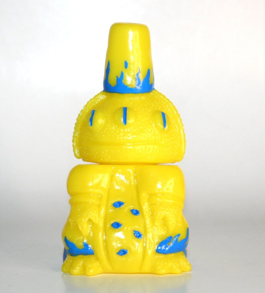 Non Function Toys Yellow Samurai Frog