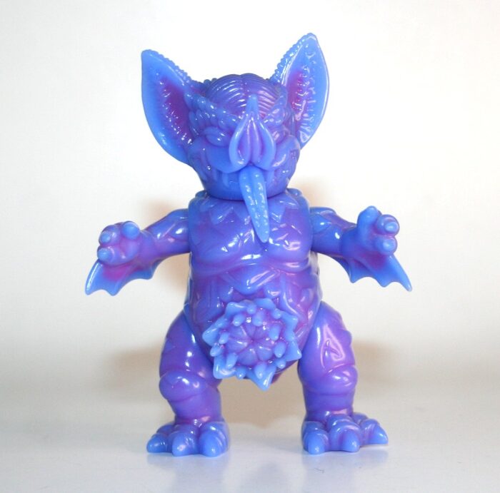 Paul kaiju DualBat sofvi ソフビ Paul Kaiju Blue and Purple Mini Mockbat