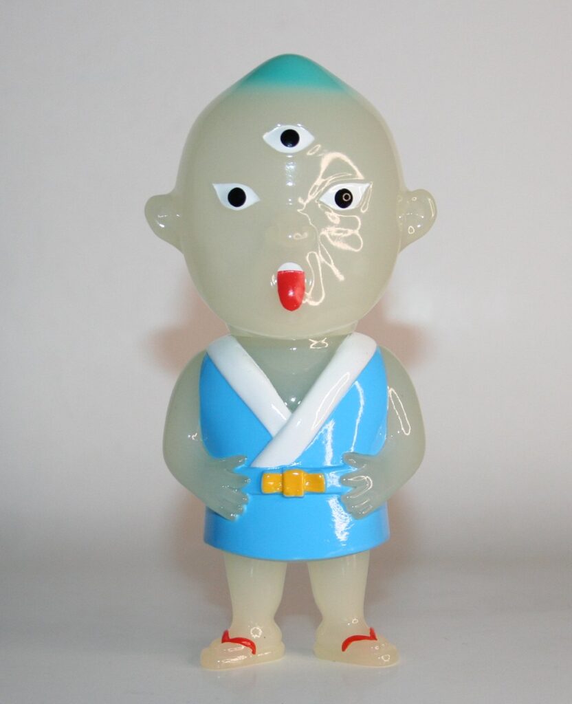 Shameless Toy Glow in Dark Three Eye Demon Yokai