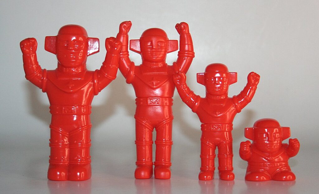 Awesome Toy Unpainted Red Fake Baron Set