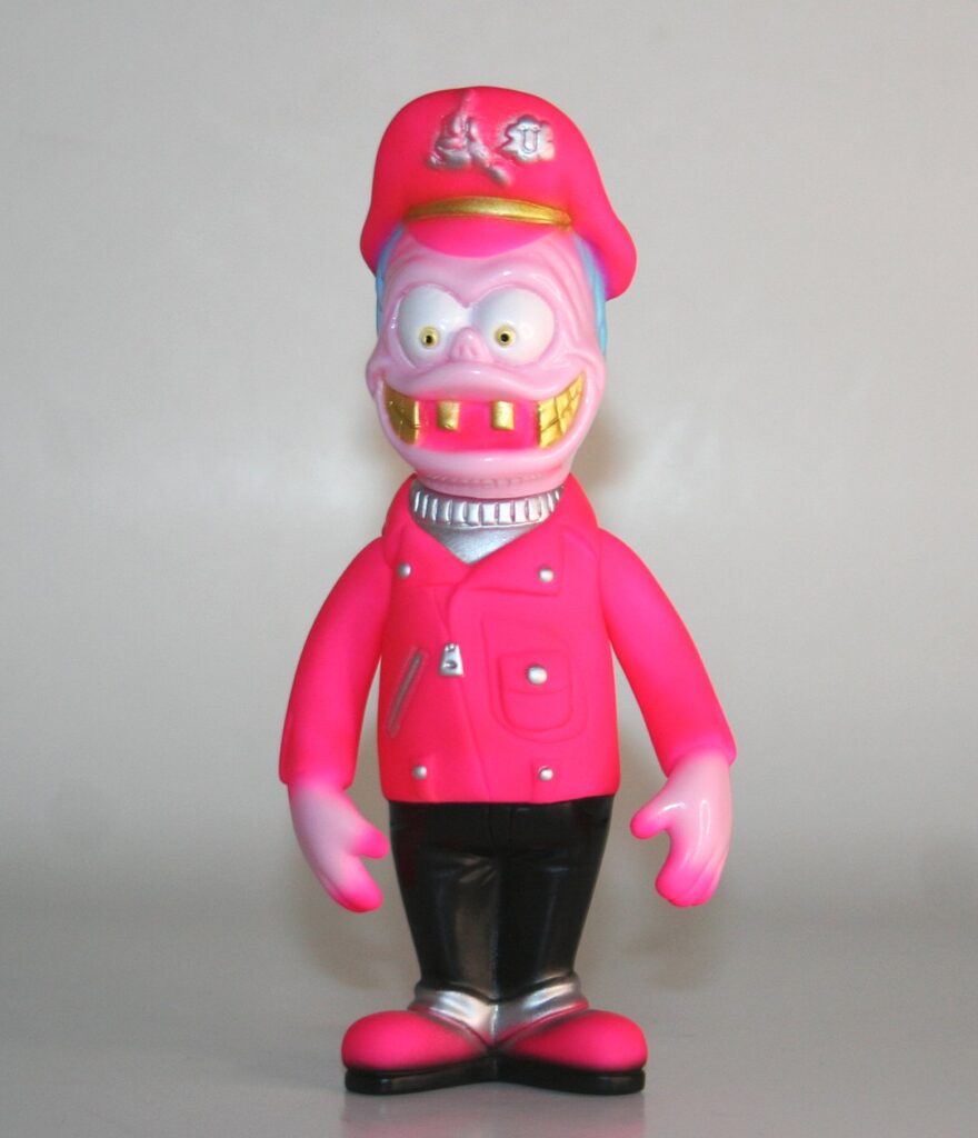Blackbook Toy Neon Pink Punk Evil Fink