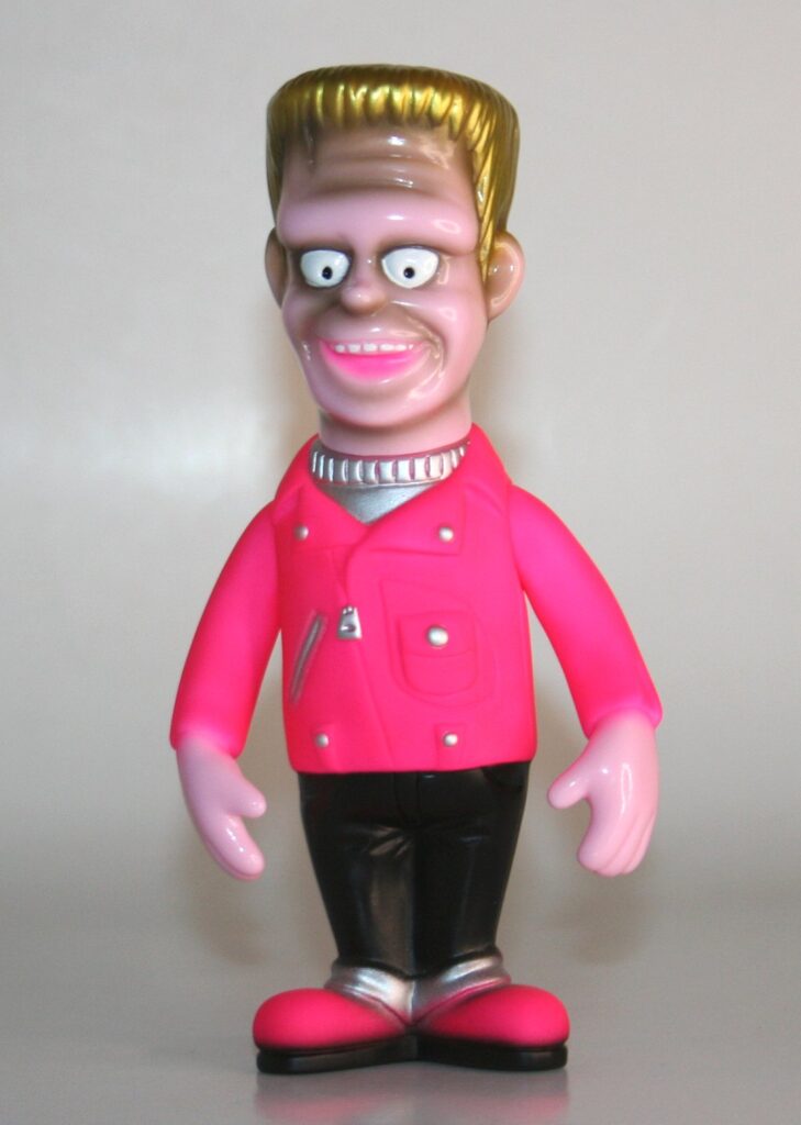 Blackbook Toy Neon Pink Punk Freaky Frankie