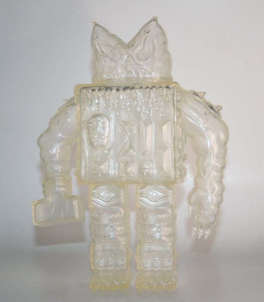 Draculazer x Chompton Unpainted Clear Demon Robot